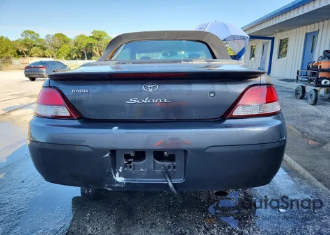 2001 Toyota Camry Solara Se из США, поврежденный, VIN 2T1FF22P01C430889
